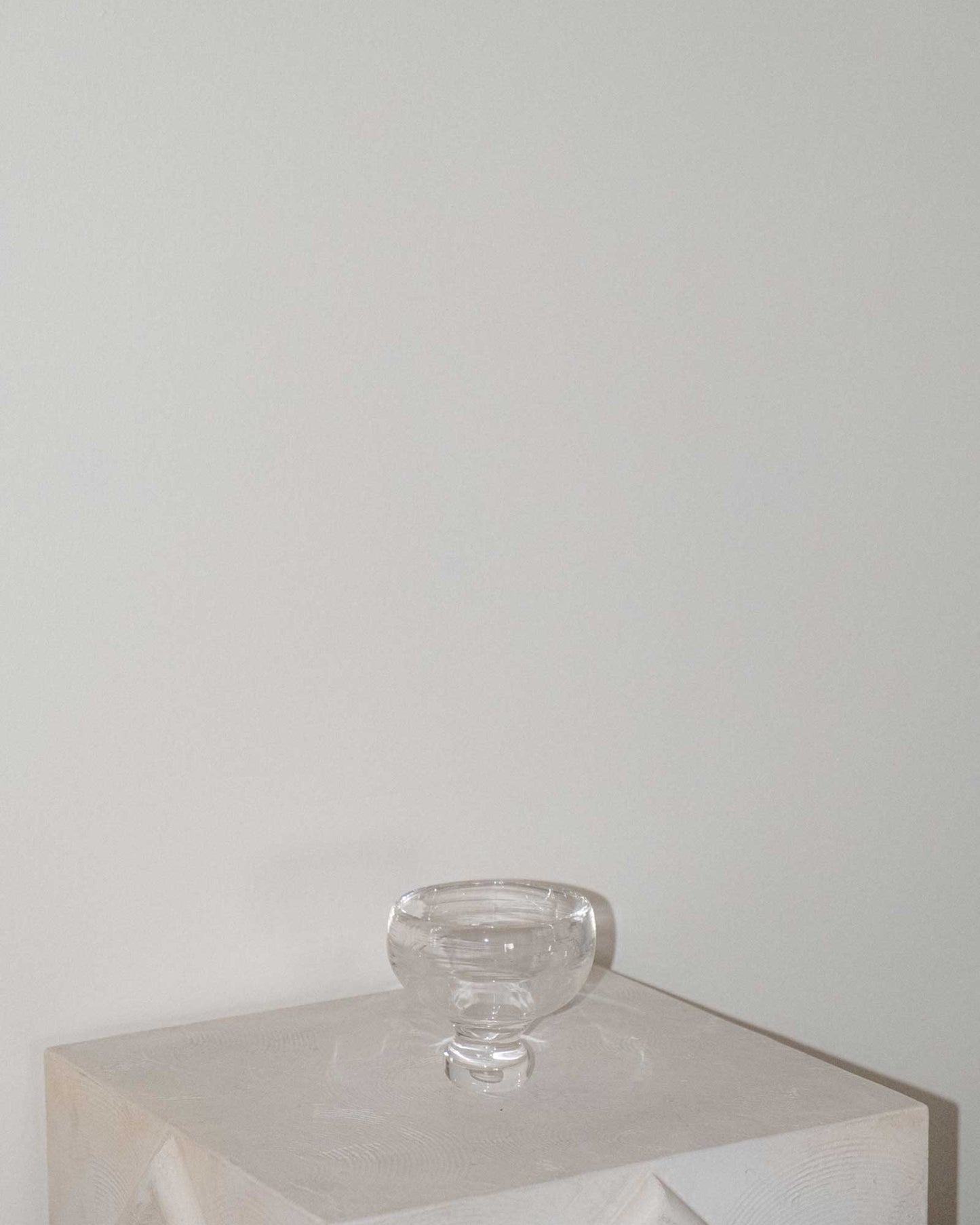handblown organic form glassware