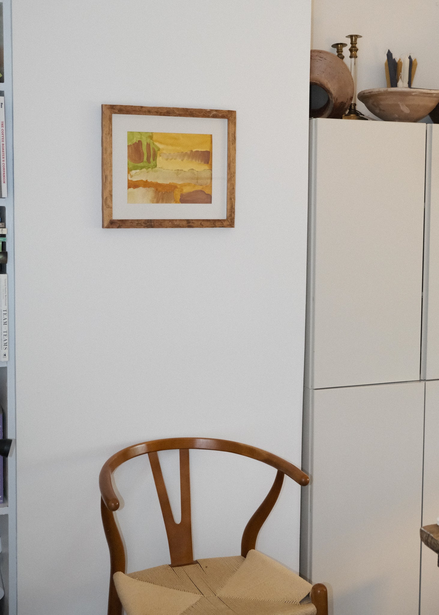 Vintage Abstract Framed Artwork