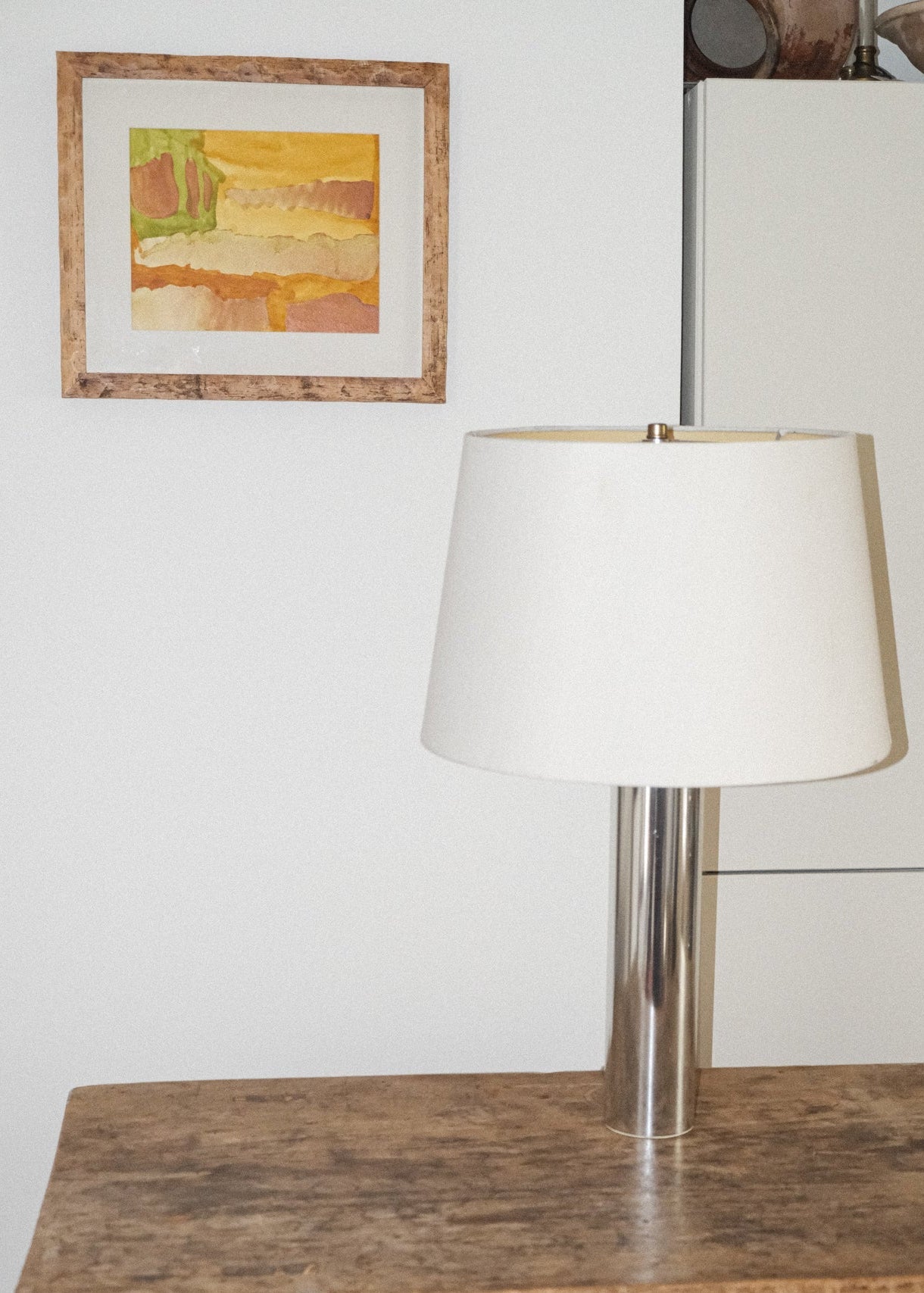 Vintage Abstract Watercolor Art