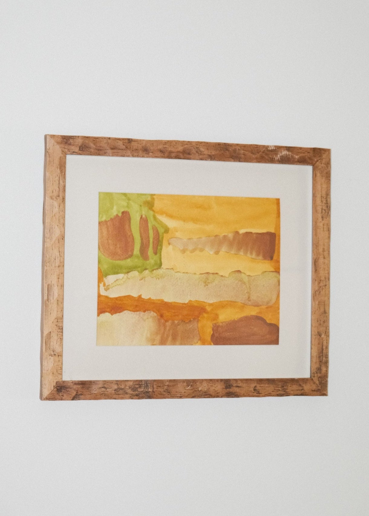 Vintage Abstract Watercolor Art